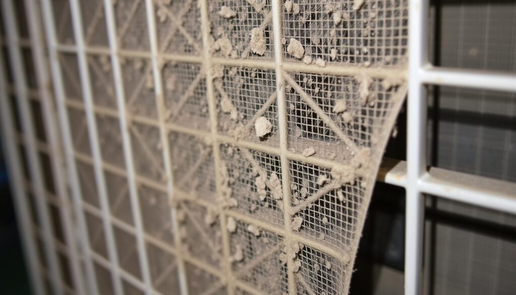 dirty ac air filter